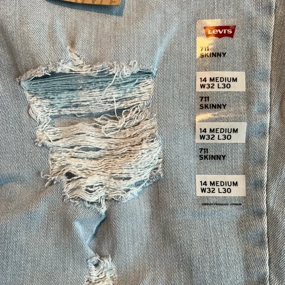 Levi’s 711 skinny jeans - Picture 5 of 6